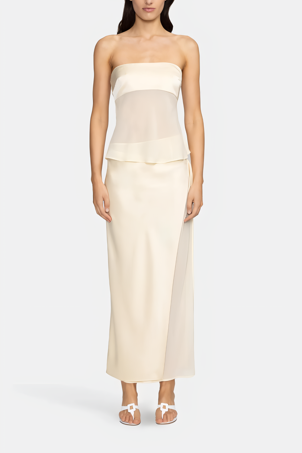 Buttercream Ricky Midi Skirt Set