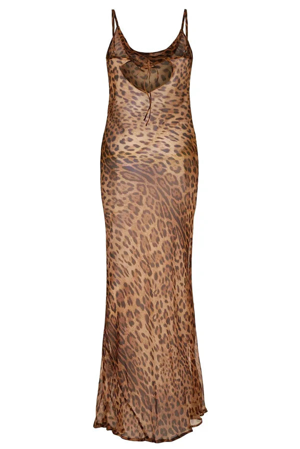 Leopard Maxi Dress